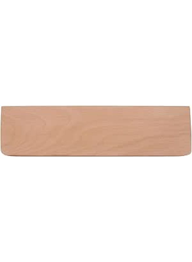 Ergonomic Wooden Keyboard Wrist Rest 300x80x18mm with Non Slip Base for Office Home Computer - Image 1