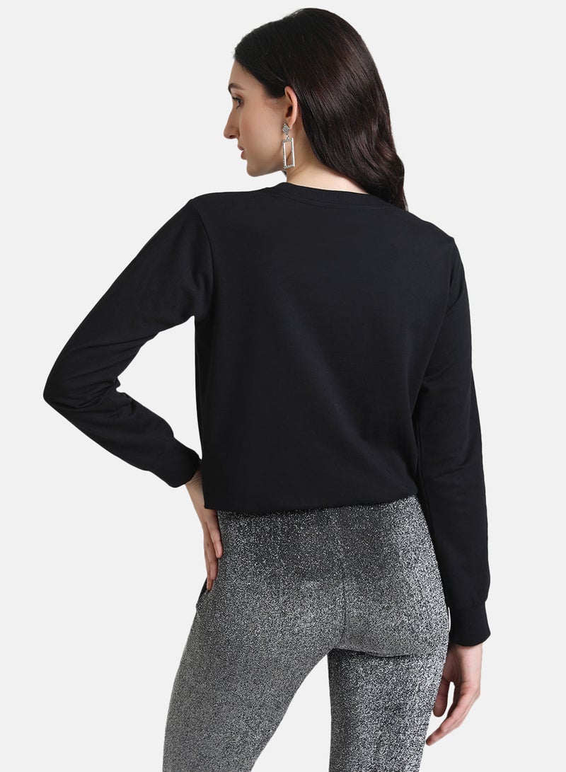 Kazo DUMBO © DISNEY CROP SEQUIN SWEAT  - Image 3