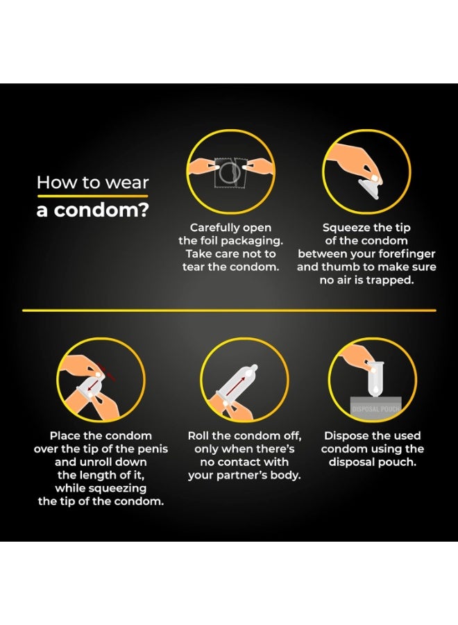 سكور واقيات ذكرية رفيعة للغاية من سكور - عبوة واحدة (10 قطع) - Image 3