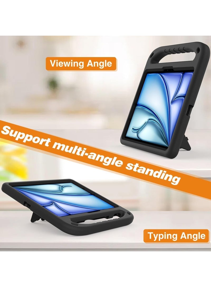 general Compatible with iPad Air 11-inch M2 (2024)/iPad Pro 11-inch (2024)M4 Kids Tablet Case, Shockproof Lightweight Protective Case with Kids Stand - Image 5