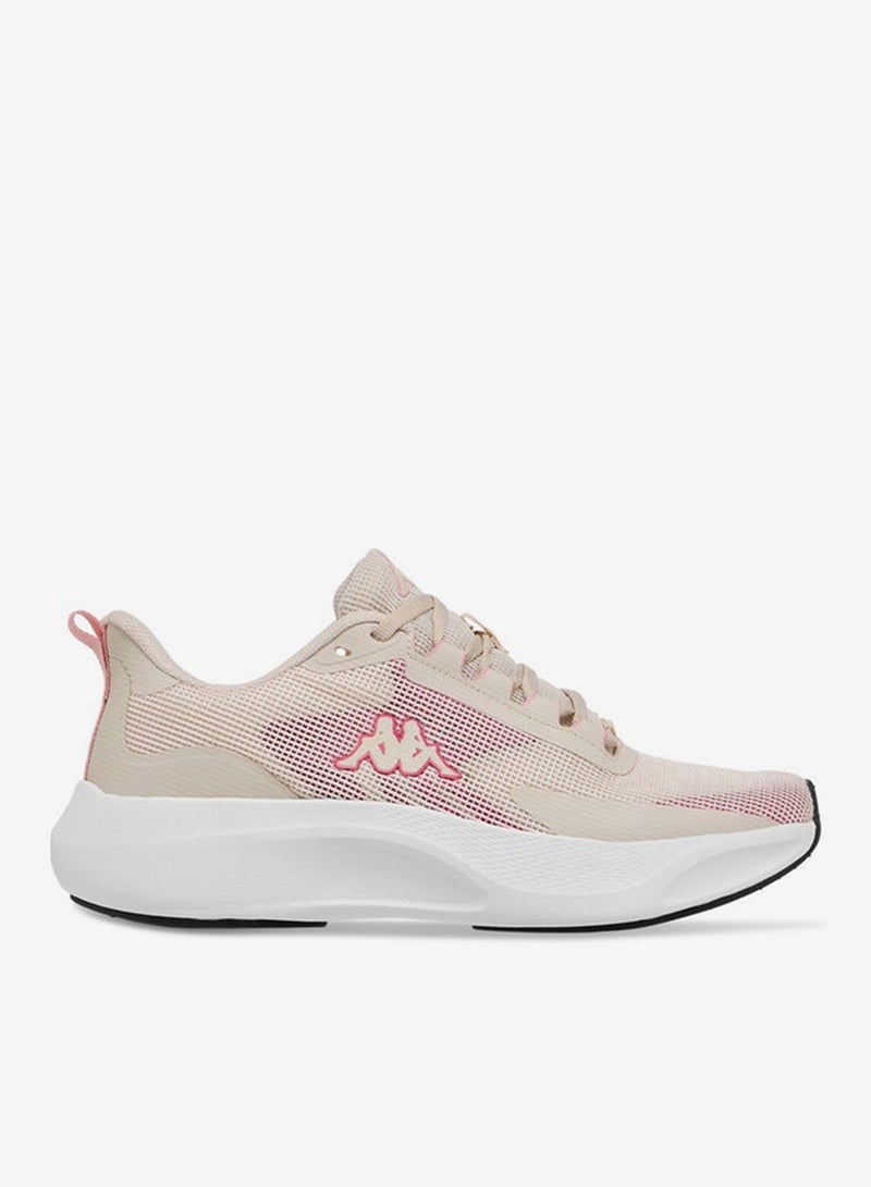 Kappa Women's Logo Print Shoes with Lace-Up Closure - Image 1