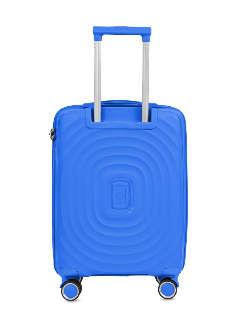 بارا جون طقم سفر ثلاث قطع | حقائب بعجلات صلبة خفيفة الوزن  كجم،  كجم،  كجم أزرق داكن - Image 5