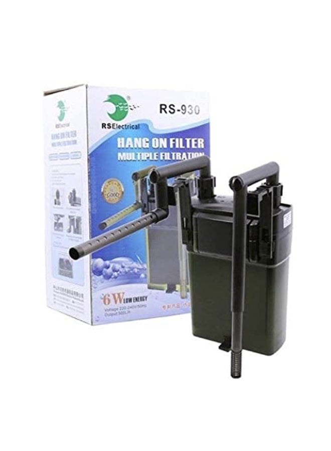 RS Electrical Hang-On Aquarium Filter – (RS-920 / RS-930 / RS-940) – 6W Power, Multi-Stage Filtration for Fish Tanks - Image 2