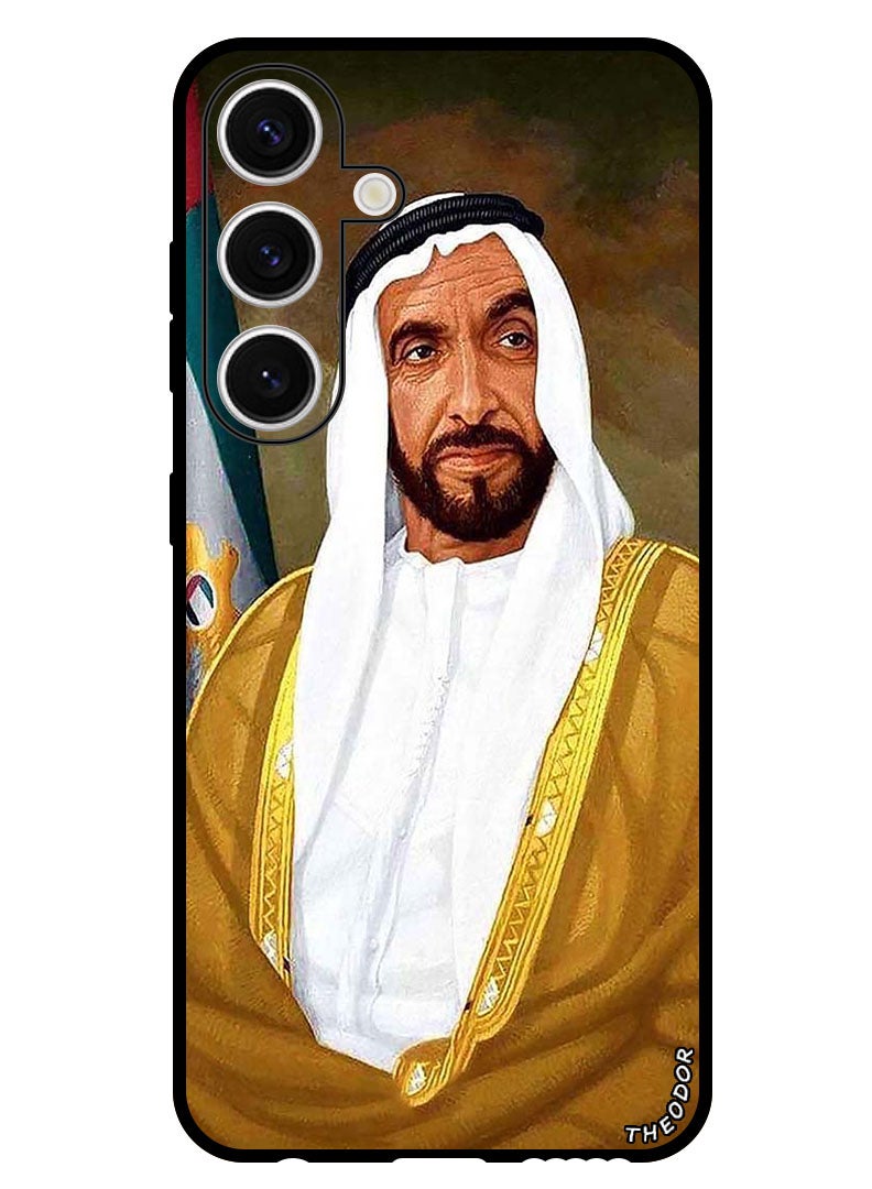 Theodor Protective Case Anti Scratch Shock Proof Bumper Cover For Samsung Galaxy S24 Sheikh Zayed Painting - Image 1