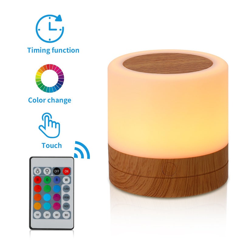 Private Model Led Bedside Lamp Children'S Room Sleeping Night Light Mother And Baby Soft Light Bedside Night Light Usb Charging Multi-Color Adjustable - Image 5