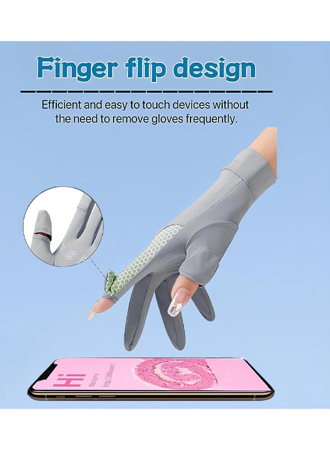 Women's Driving Gloves with UPF 50+ UV Protection, Quick Dry and Anti-Slip - Image 3