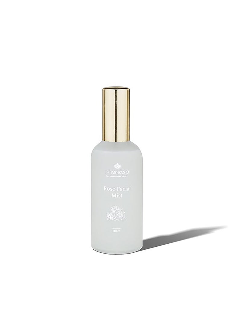 Shankara Rose Facial Mist 110 ml | Natural Hydrating & Toning Mist with Pure Indian Roses – Soothing, Refreshing & Aromatic Face Spray - Image 1