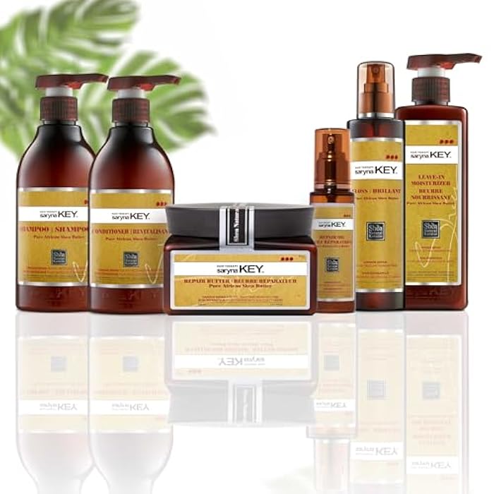 Saryna Key Damage Repair Light Shampoo (300ml/10.14oz) - with Pure African Shea Butter Hair Shampoo for Dry frizzy and Damaged Hair (Shea Butter Shampoo (10.14 Oz)) - Image 3