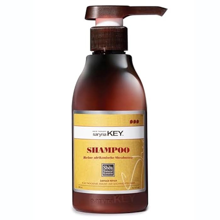Saryna Key Damage Repair Light Shampoo (300ml/10.14oz) - with Pure African Shea Butter Hair Shampoo for Dry frizzy and Damaged Hair (Shea Butter Shampoo (10.14 Oz)) - Image 1