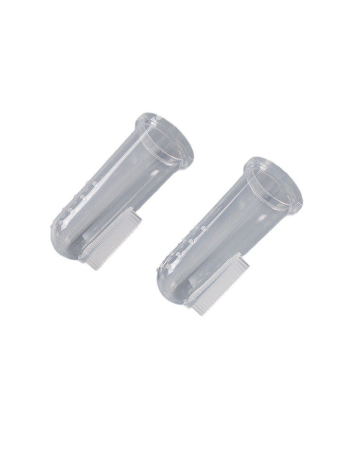 Five pet teeth cleaning finger cots for daily oral cleaning of cats and dogs, freshening breath and reducing plaque and tartar - Image 5