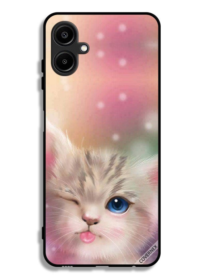 Covernex غطاء حماية لجهاز سامسونج جالكسي A06 4G بشكل قطة لطيفة - Image 1