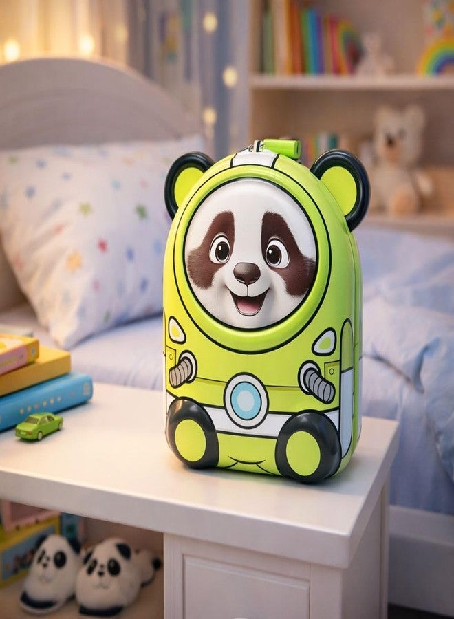 Sajani Cute Cartoon Creative Portable Piggy Bank, Money Saving Box with Combination Lock, Mini Coin Bank Gifts for Boys and Girls, Best Return Gifts for Kids (Pack of 1) (Bear - Green) - Image 4