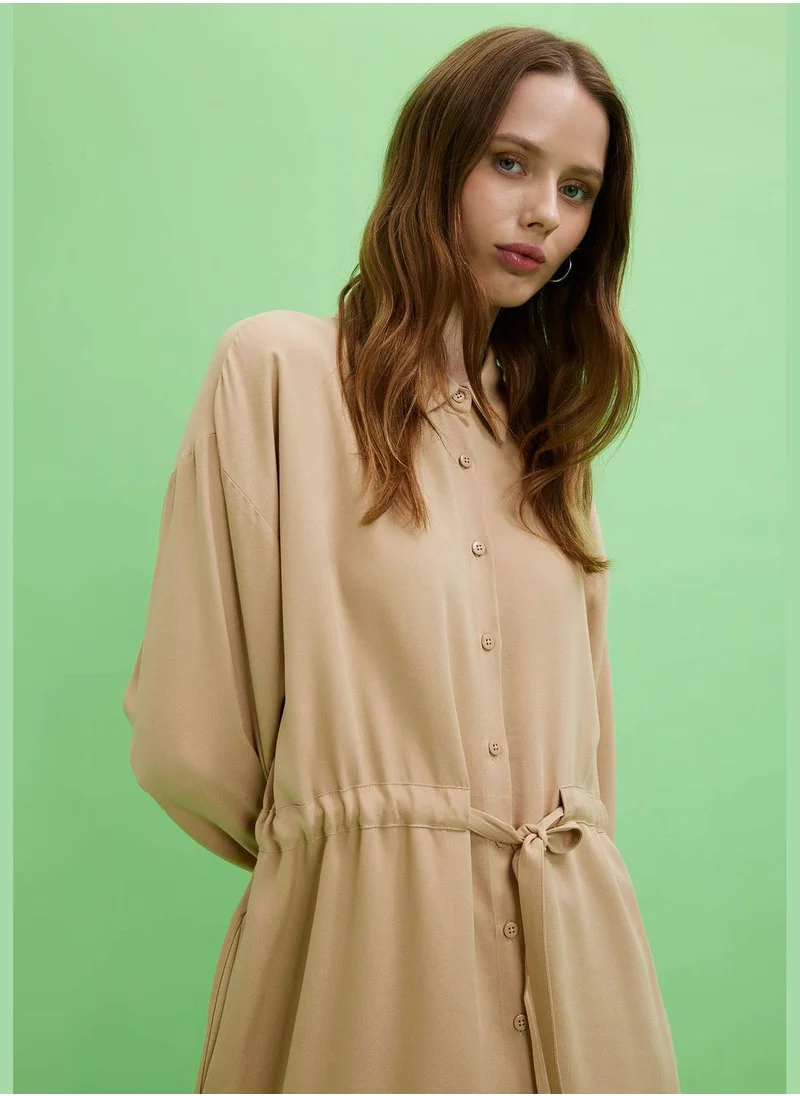 DeFacto Woman Woven Long Sleeve Tunic