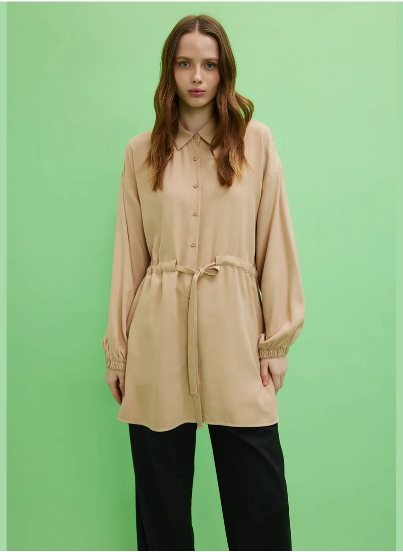 DeFacto Woman Woven Long Sleeve Tunic