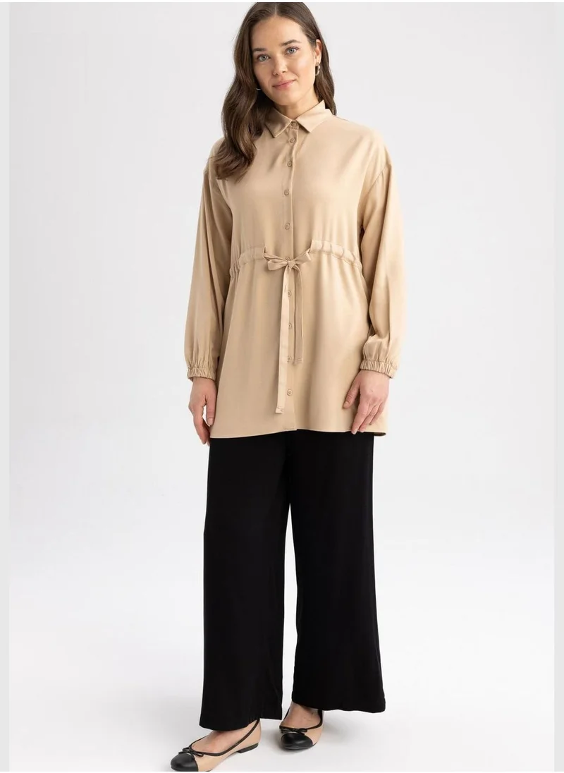 DeFacto Woman Woven Long Sleeve Tunic