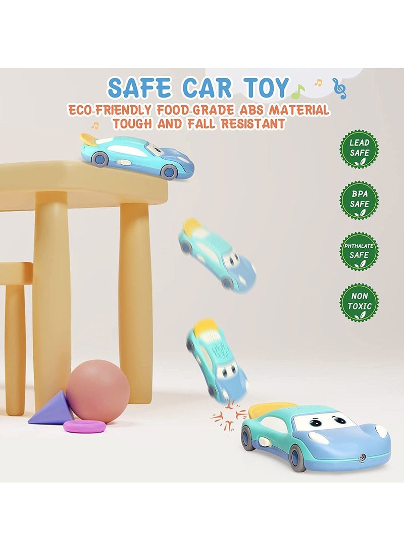 Y&D - Baby Cell Phone Toy for 1 Year Old Boy, Multi-Function Car with Music, Star Projector, Kids Pretend Learn Call & Chat, Early Education 2 3 Toddler Girl Boy - Image 1