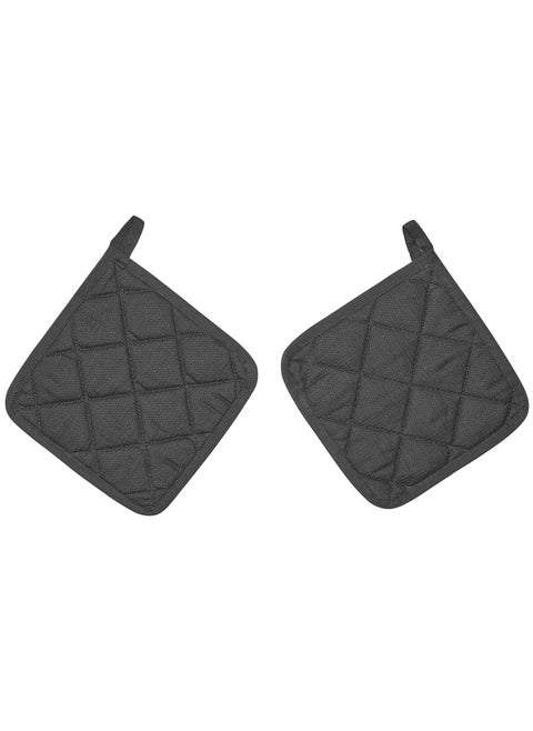 Pot holder grey 21x21 cm