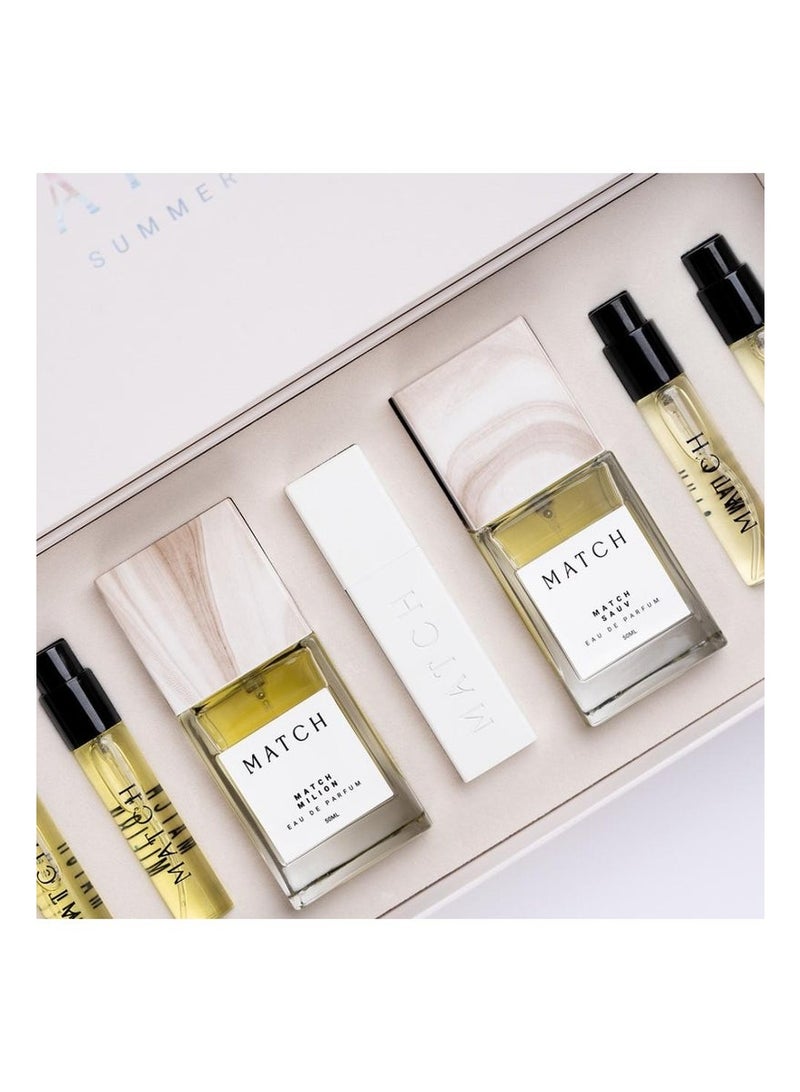 ماتش ممجموعة الصيف الرجالية - بلو - Image 2