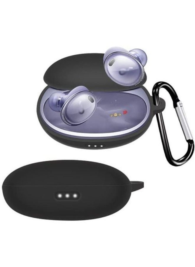 Generic - Sleek Silicone Cover For A Nker Soundcore Liberty 3 Pro Earbud Soft Protector Earphone Case (Black) - Image 1