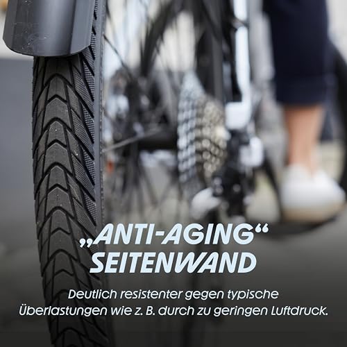 Schwalbe Marathon Plus HS 440 Road Bike Tire (700x28, Allround Wire Beaded, Reflex) - Image 3