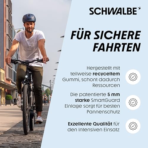 Schwalbe Marathon Plus HS 440 Road Bike Tire (700x28, Allround Wire Beaded, Reflex) - Image 4