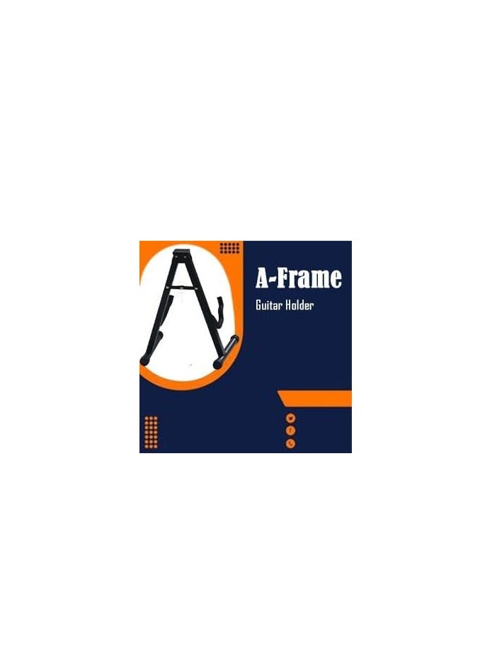 Generic Guitar Stand A Frame, Foldable Universal A Guitar Stand for All Guitars, Acoustic Guitar Electric Guitar Bass (A Guitar Stand) - Image 3