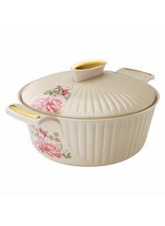 NAYASA Medusa Hotpot Stainless Steel Insulated Casserole with Assorted Colors 2500ML  - Image 1