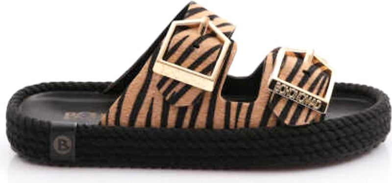 BOHONOMAD SYD20-ZEB Sydney Women's Slippers Zebra - Image 1