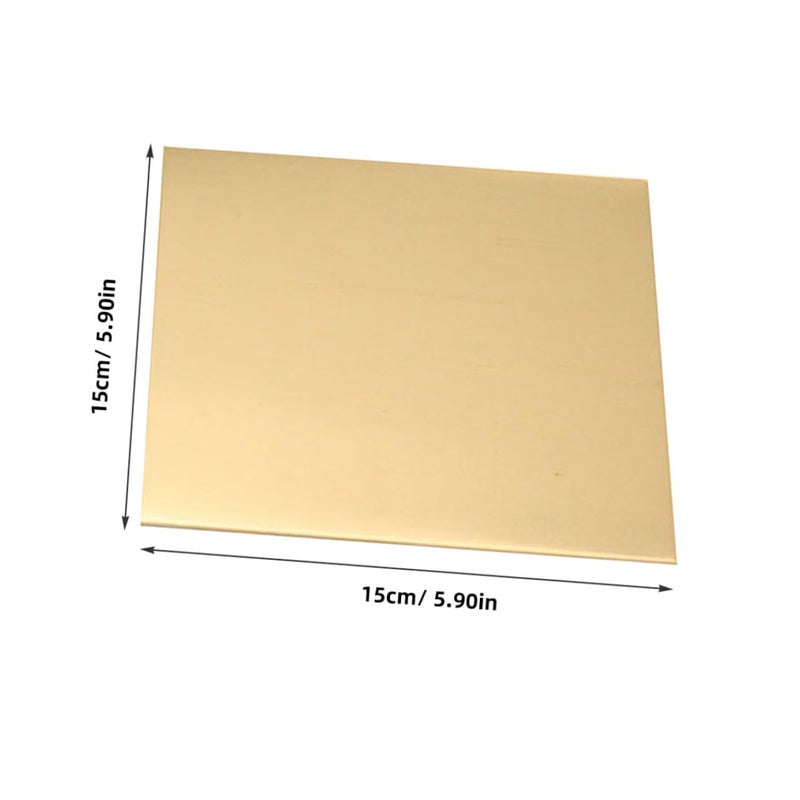 2Pcs Square Brass Metal Sheets For DIY Jewelry Making And Sculpting Purple Copper Plates - Image 3