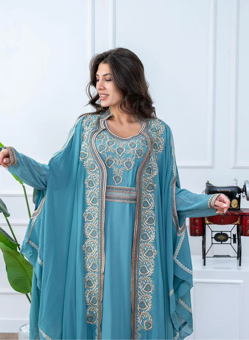 AL BENT AL SHARQIEH elegant kaftan dress