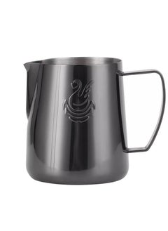 EXCLIFE 400ML Stainless Steel Coffee Pitcher Milk Frothing Cup Cream Maker Barista Craft Espresso Latte Art Jug Tool  - Image 1
