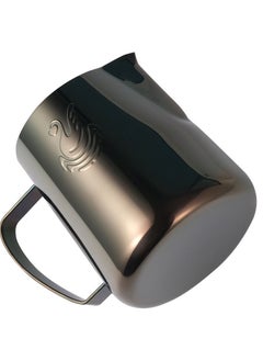 EXCLIFE 400ML Stainless Steel Coffee Pitcher Milk Frothing Cup Cream Maker Barista Craft Espresso Latte Art Jug Tool  - Image 3