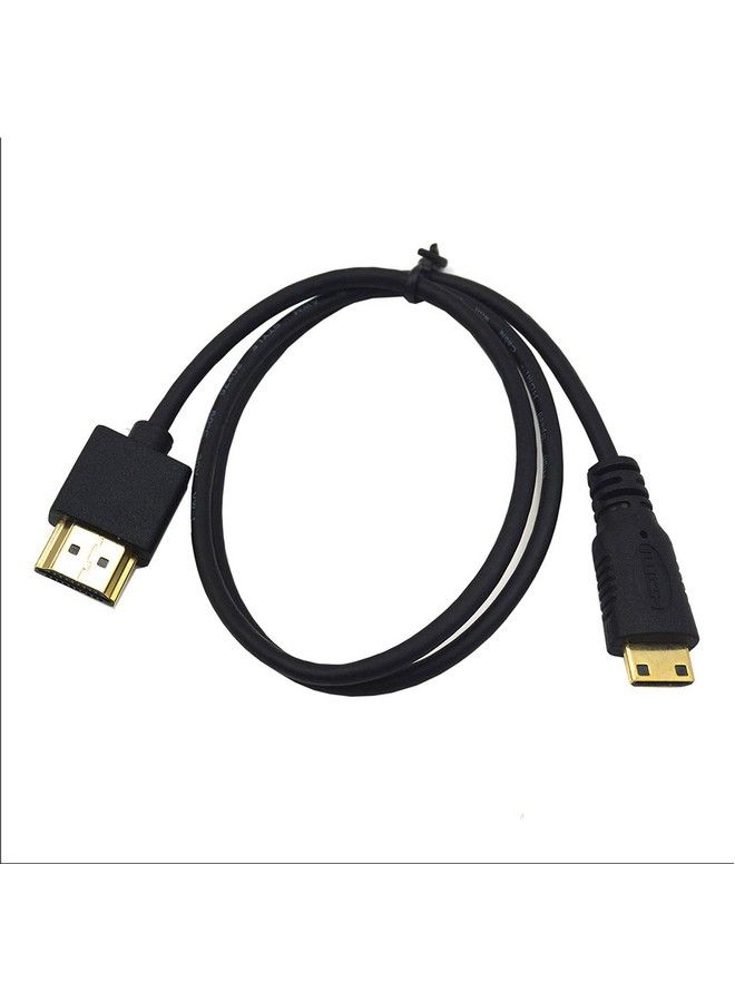 Duttek Mini Hdmi To Hdmi Cable Hdmi To Mini Hdmi Cable Ultrathin Hdmi Male To Mini Hdmi Male Cable Support 4K Ultra Hd 1080P 3Dfor Projector Monitor Camcorder(Hdmi 2.0) (60Cm 2Feet) - Image 3