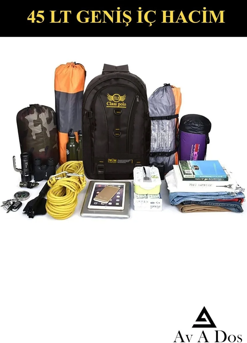 Avca Orthopedic Comfort Multi Compartment Travel Hiking Mountaineer Camping Backpack Earthquake Bag Without Gusset
