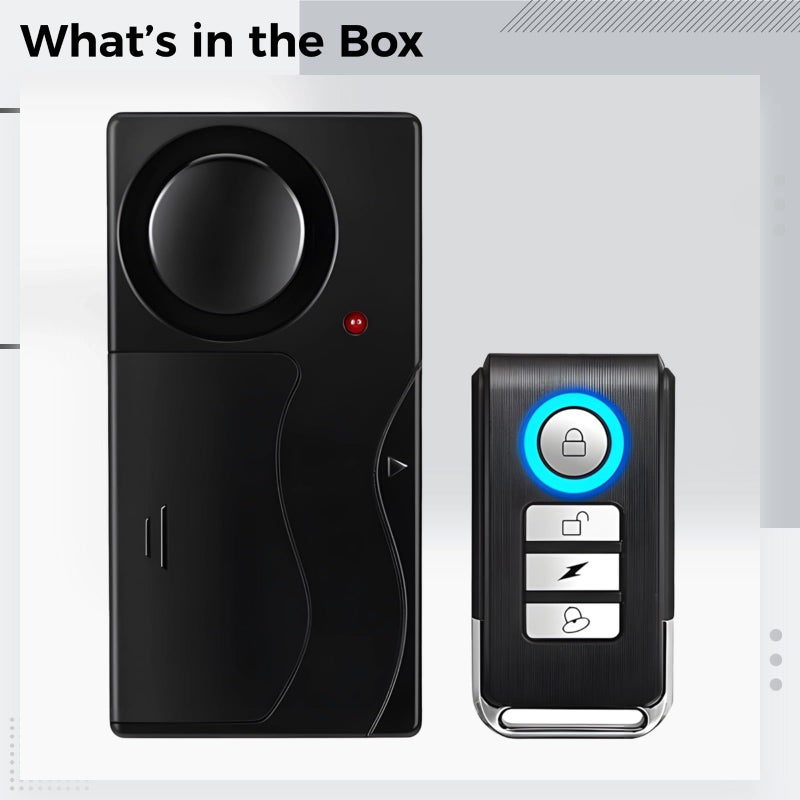 Vehicle Anti Theft Wireless Remote Car Alarm System With 110 Db Vibration Sensor Easy Install Portable 3 4 X 1 9 X 1 6 Inch - Image 5