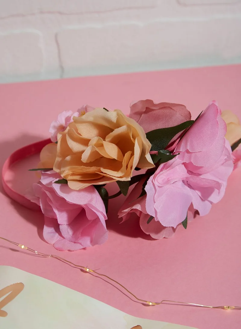 Talking Tables Blossom Girls Fabric Floral Headband