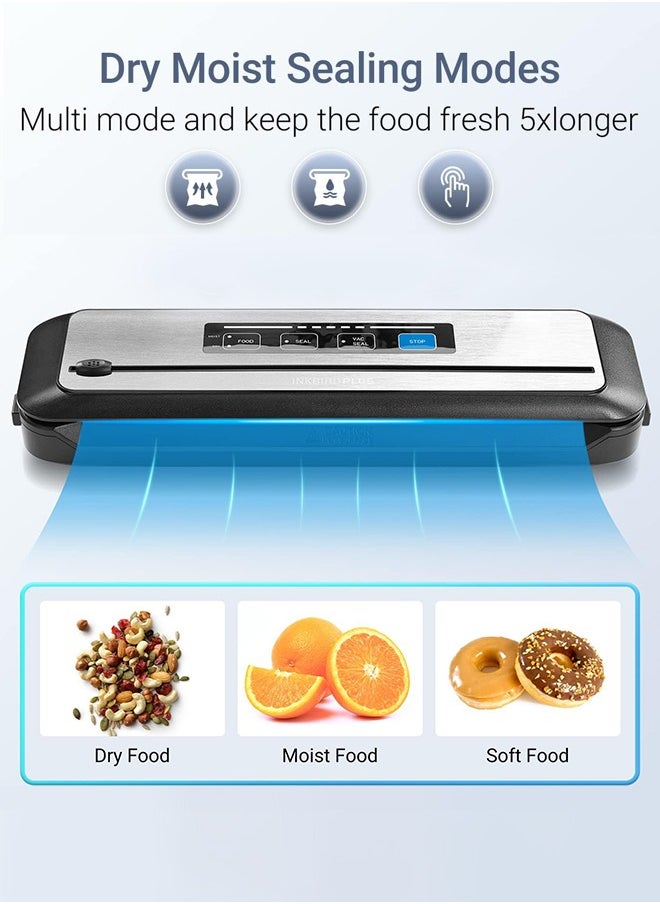 INKBIRD WiFi Sous-Vide Cooker & Vacuum Sealer Set Full Starter Kits Include Automatic PowerVac Air Sealing Machine for Food Preservation and Sous vide Machine with Recipes Precise Temperature & Timer - pzsku/Z3C42292E87516F1E4CA1Z/45/_/1709798975/70a93b29-3502-447b-a8db-1b55f5510b68