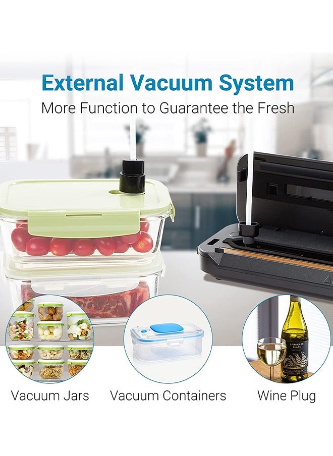 INKBIRD - INKBIRD WiFi Sous-Vide Cooker & Vacuum Sealer Set Full Starter Kits Include Automatic PowerVac Air Sealing Machine for Food Preservation and Sous vide Machine with Recipes Precise Temperature & Timer - Image 1