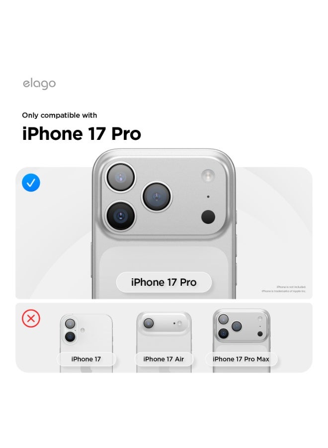 Elago Magnetic Liquid Silicone for iPhone 17 Pro case cover [Camera Control Button Cover] compatible with MagSafe Shockproof - Medium Gray - Image 2