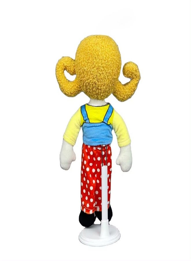 TechMax Solution Cute Yellow RED Big Smile Doll Plush Toy - Image 4
