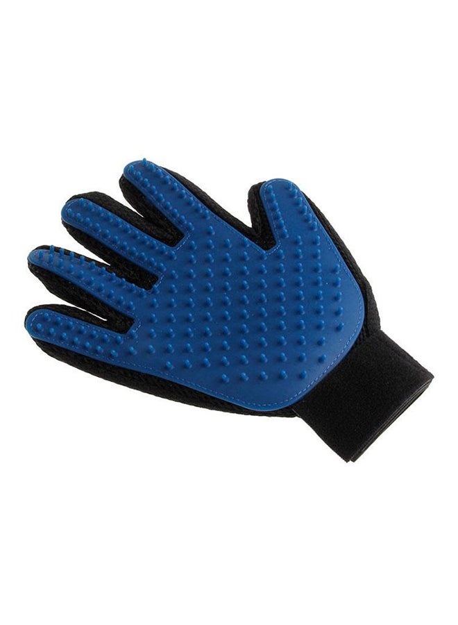 Loquat Massage And Bath Glove Blue/Black - Image 1
