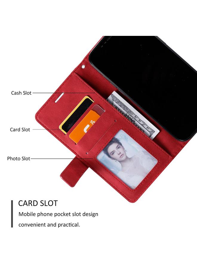 S-TOP Case For Redmi Note 14 Pro 5G Skin Feel Splicing Leather Phone Case - Image 4