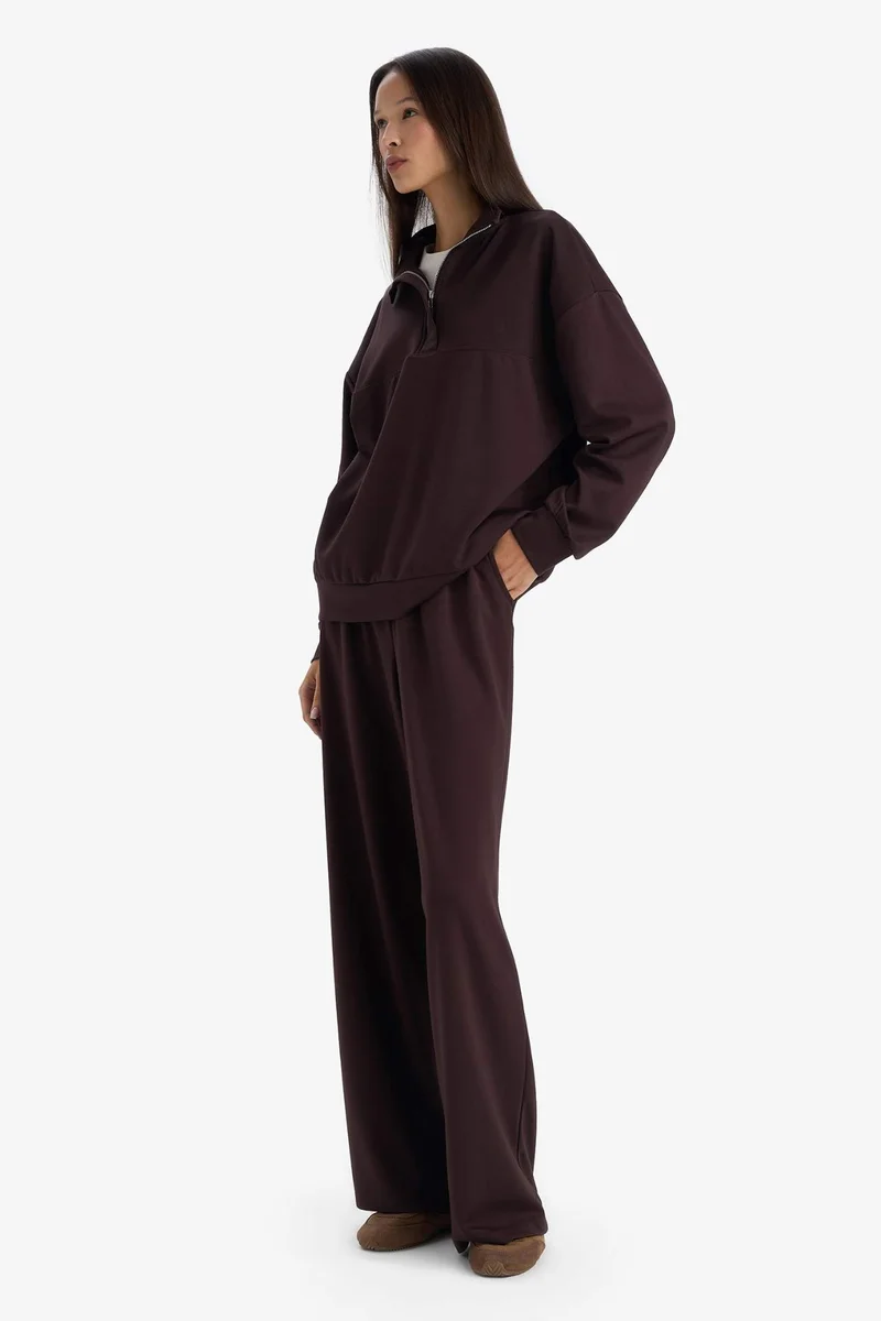 ديفاكتو Wide Leg modal Trousers