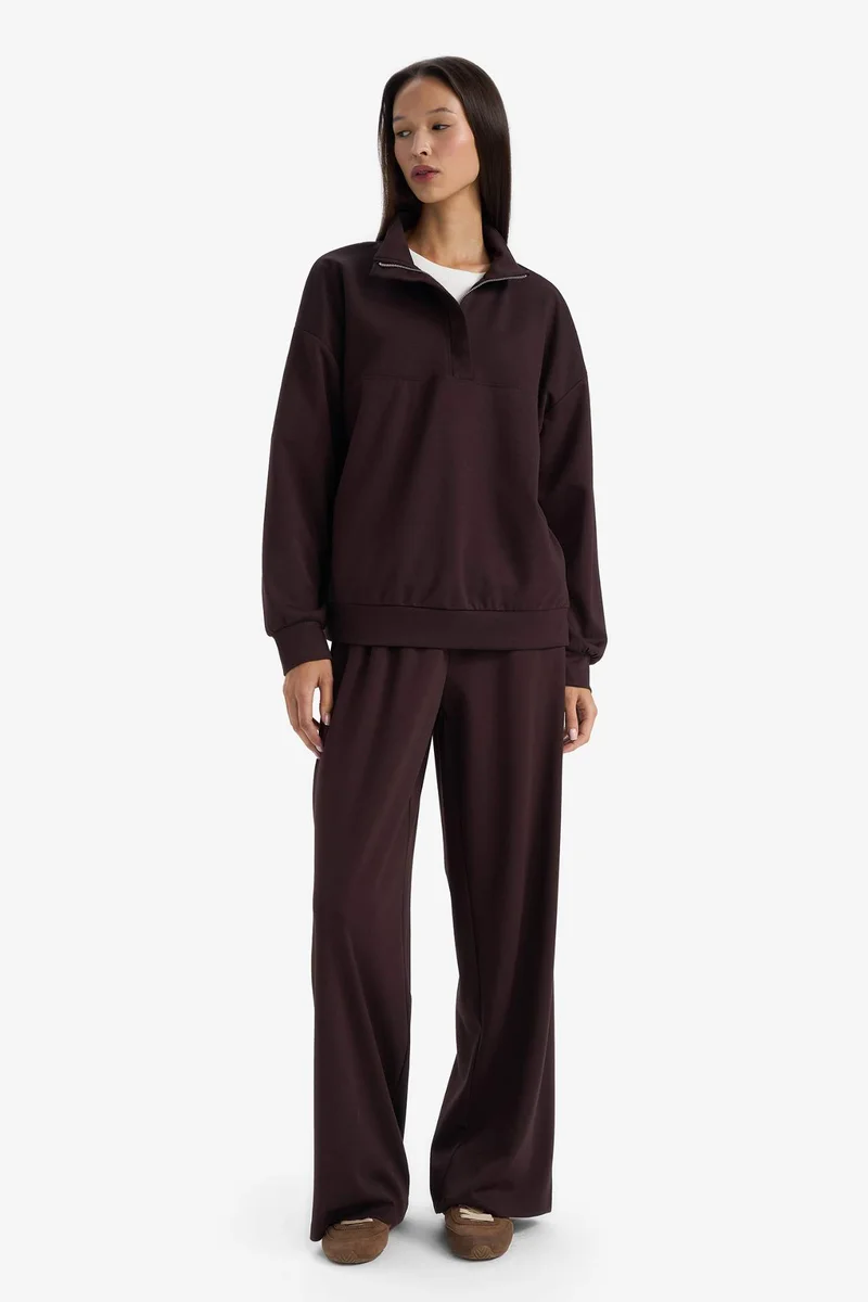ديفاكتو Wide Leg modal Trousers