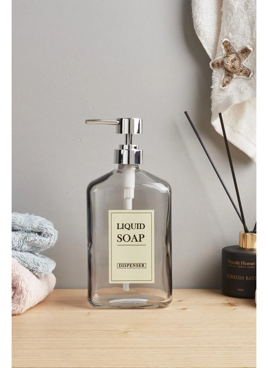 Tamu Liquid Glass Liquid Soap Dispenser 