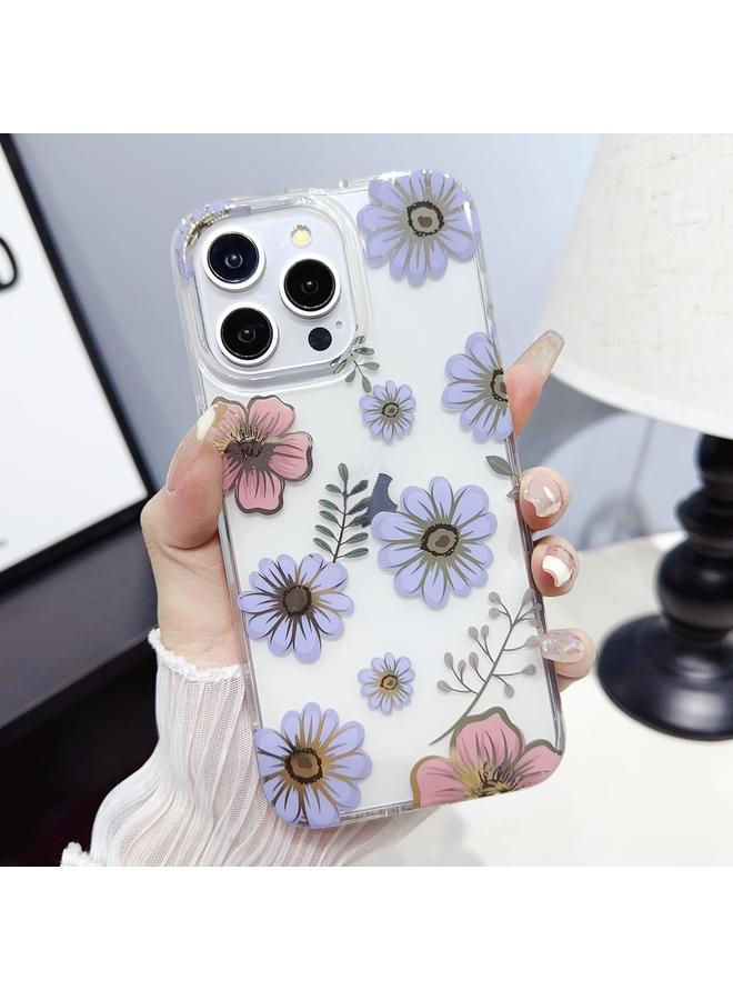 زبون جراب لهاتف iPhone 13 Pro Max، جراب هاتف هجين من مادة TPU ومغلف بطبقة مزدوجة من البولي كربونات IMD - Image 2