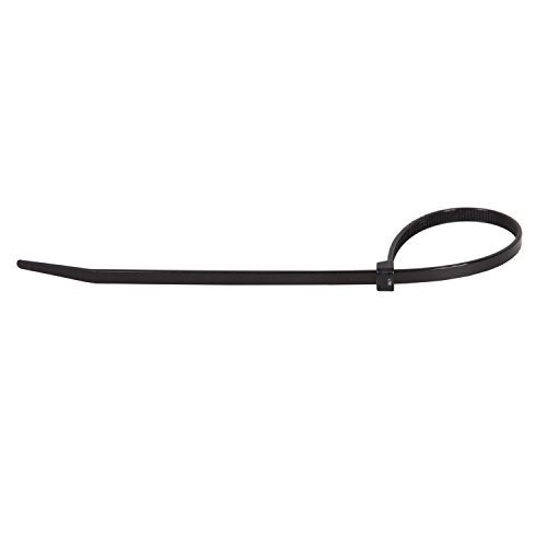 Maxxima 10 Inch Nylon Cable Tie - Multipurpose Heavy Duty Zip Ties, Self-Locking, Cord and Wire Management, Black Tie Wraps for Home, Office, Workshop - 500 Pack - Image 3