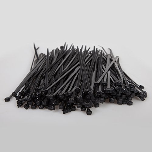 Maxxima 10 Inch Nylon Cable Tie - Multipurpose Heavy Duty Zip Ties, Self-Locking, Cord and Wire Management, Black Tie Wraps for Home, Office, Workshop - 500 Pack - Image 2