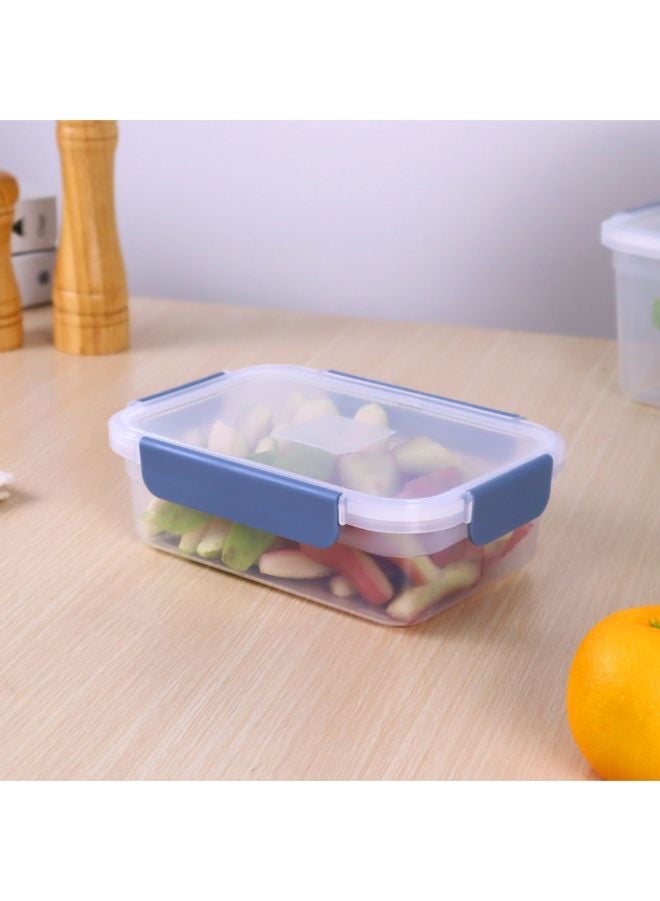 Orchid Super Lock 1300ml Rectangular Storage Container, Next Series, Airtight BPA-Free Plastic Food Storage for Kitchen - Image 2