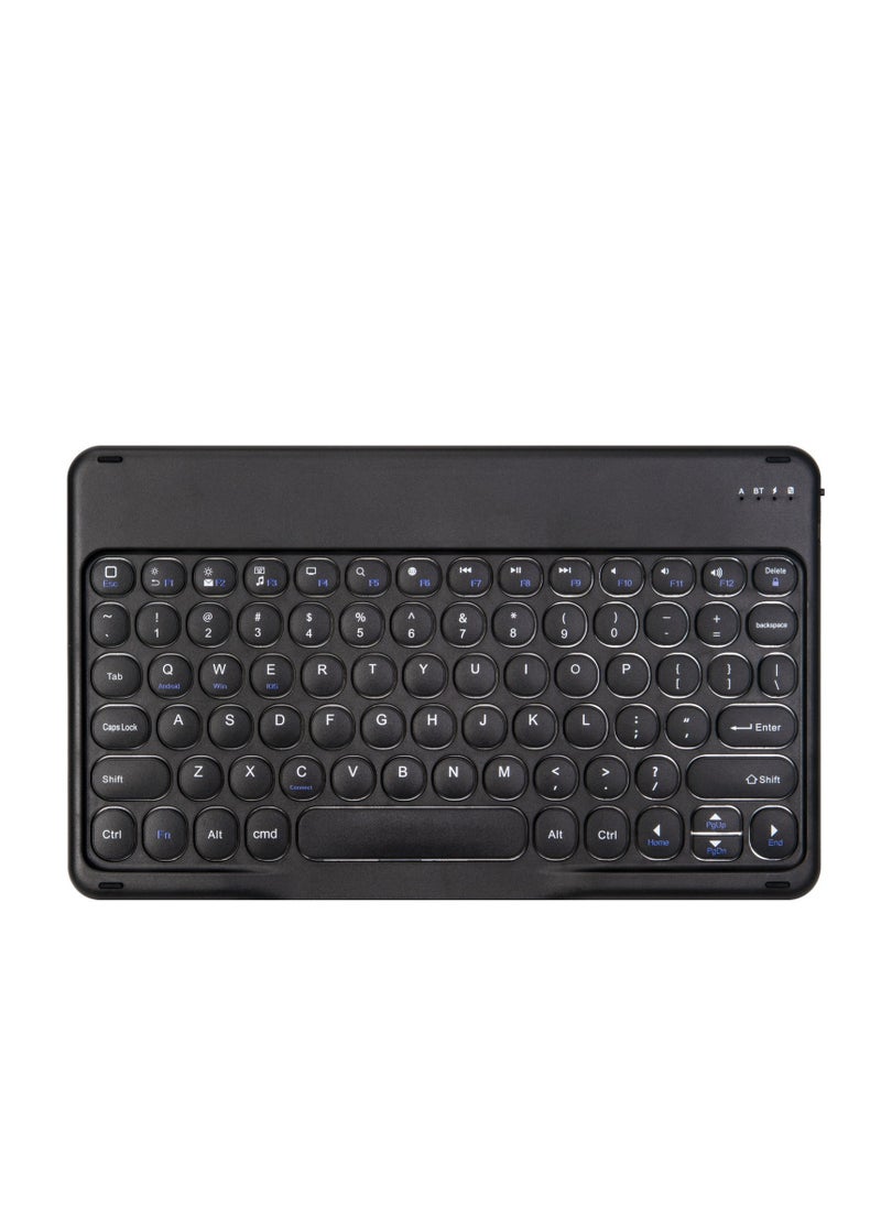 General - [3 in 1] Arabic and English Keyboard Case for Samsung Galaxy Tab A8 10.5 X200/X205 Case with Bluetooth Mouse, Lightweight Cover with Detachable Bluetooth Touch Keyboard - Image 1